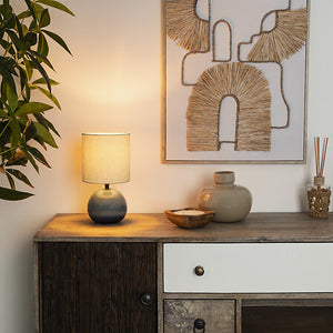 Lampă de noapte Atmosphera Gaia, 28 cm, ceramică