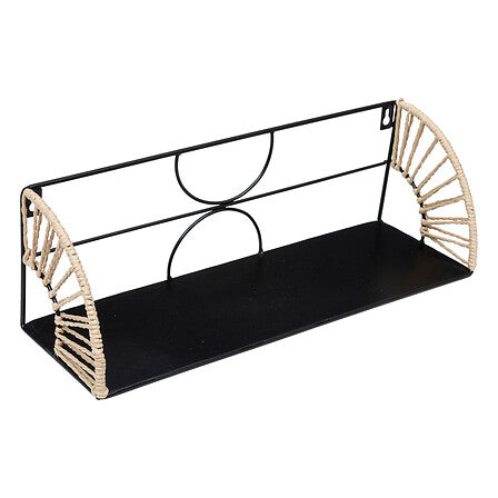 Raft de perete Atmosphera Mileva, Metal, 2 bucăți