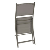 Folding chair Modula pewter