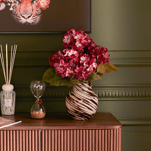 Buchet decorativ hortensii Atmosphere Fria, Asortate, 53 cm