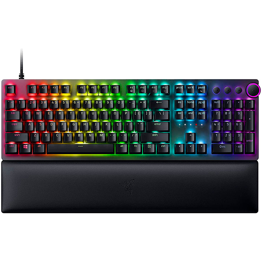 Tastatură Razer Huntsman V2, switch-uri optice roșii