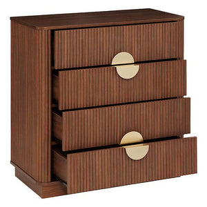 Comodă Atmosphera Wany, 4 sertare, 80x40x85 cm, MDF