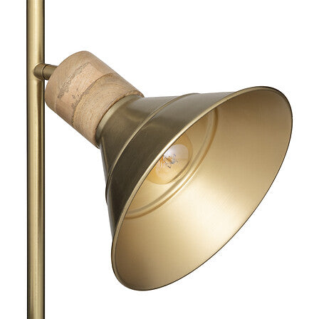 Lampion atmosphere Bota, Metal, Auriu, 151 cm