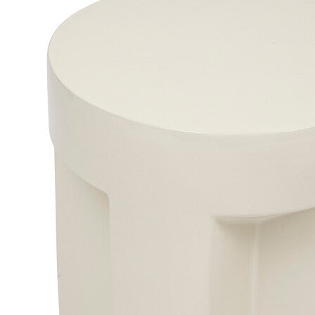 Masă laterală Atmosphera Kriz, ceramică, Ø34 cm