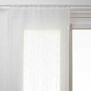 Set of 2 Anissa sheer curtains 60 x 120 cm white
