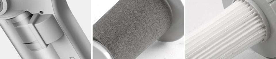 Aspirator vertical Deerma DX700 2 în 1, 75dB, Capacitate 0,8 l, Putere 600W, Alb