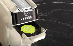 Espressor universal 5 în 1 HiBREW H1B, 20 bar, 1450 W, 210 ml, Compatibil cu capsule Nespresso, Dolce Gusto, KCup, capsule ESE și cafea măcinată, Cremă