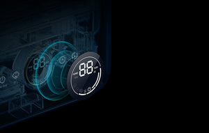 Umidificator de aer cu ultrasunete Deerma ST636W, 28W, 4.5L, sterilizare UV, aromaterapie, alb