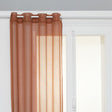 Moly sheer curtains 135 x 240 cm terracotta