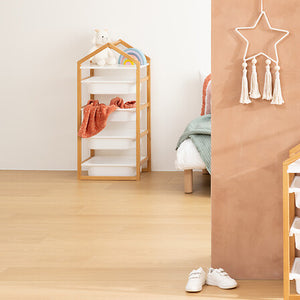 Raft de depozitare pentru copii Atmosphera Bako, 43x30x95 cm, MDF