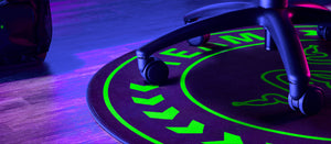 Protecție de podea Razer Team Razer, Negru