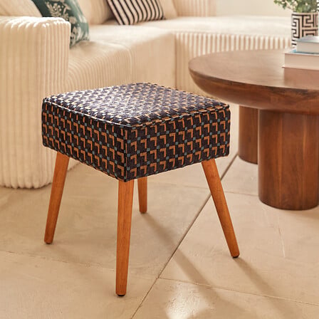 Scaun Atmosphera Chiara, Chenille, Negru