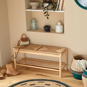 Bancă Atmosphera Maesi, Heveia, 95x35x45 cm