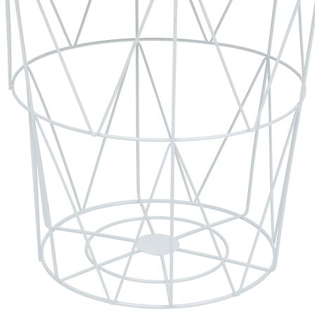 Masă laterală Atmosphera Kumi, Metal, Ø37 cm