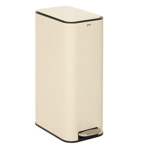 Кош за боклук с педал 5five Delta Slim, Метал, 30L, Бежов