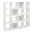 Етажерка 5five Mix'n Modul, 16 отделения, MDF, Бяла, 135.5 cm