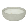 Свещ с цитронела atmosphera Ely, Бетон, 1600 г, Сива
