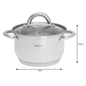 Set de oale KingHoff 4448, inox, 8 piese