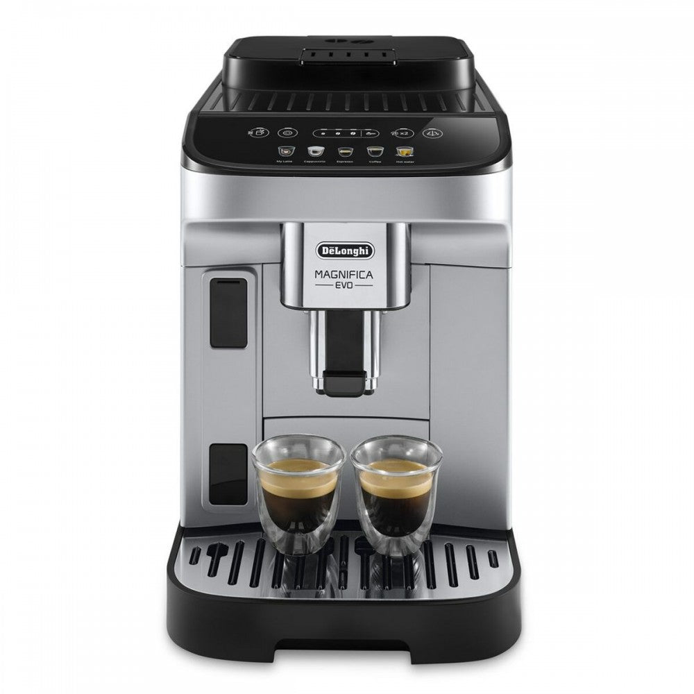 Espressor Delonghi Magnifica Evo ECAM 290.61.SB, 1450W, 1.8 L, 15 bare, LatteCrema, Argintiu 
