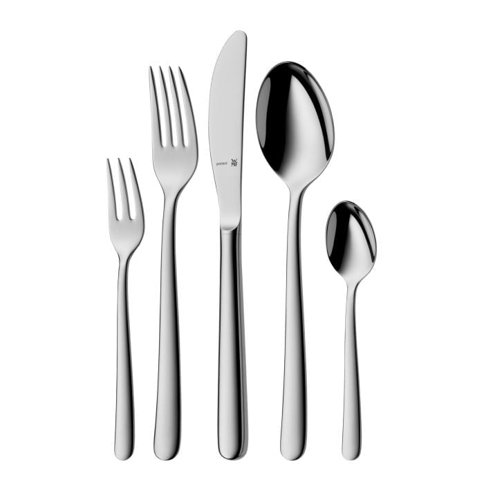 Set de tacâmuri WMF Kult Plus, inox, 66 piese, argintiu