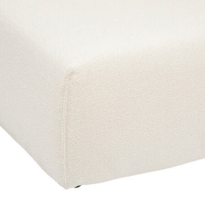 Canapea modulară cu două locuri Atmosphera Kiona, Boucle, 165x99x75 cm