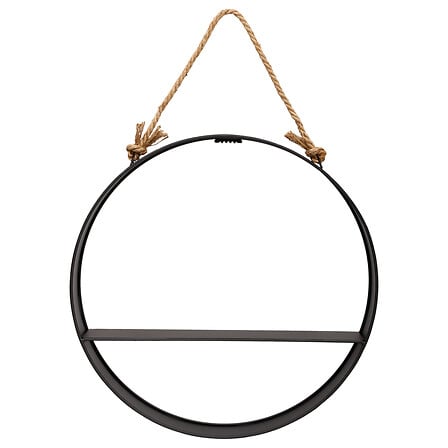 Raft de perete Atmosphere Irena, Metal, Ø55 cm