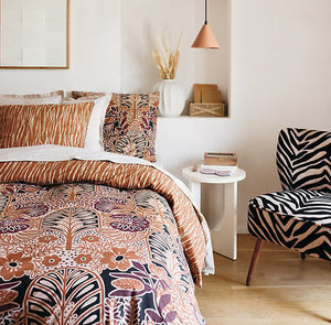 Fotoliu atmosferă Chiara, Chenille, model Tiger