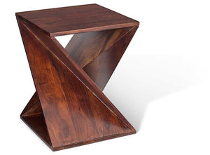 Masă de cafea Totem Atmosphera Rikaya, lemn de mango, 45 cm