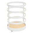 Поставка за прибори 5five Balm, Бяла, Метал, 17.3 cm