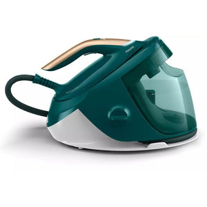 Generator de abur Philips PerfectCare 7000 PSG7140/70, 2100W, 8 bar, 120 g/min, OptimalTemp, Alb/Verde