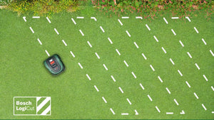 Mașină de tuns iarba robotizată Bosch Indego S 500, 18 V, 500 m2, Verde/Negru