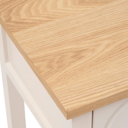 Masă consolă cu sertare Atmosphera Mohea, Ivory