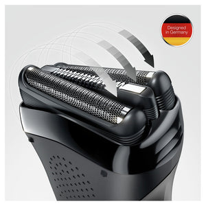 Folie pentru aparat de ras Braun 21B, Negru