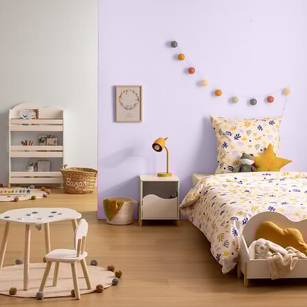 Lenjerie de pat pentru copii Atmosphera Billie, 140x200 cm, Mix