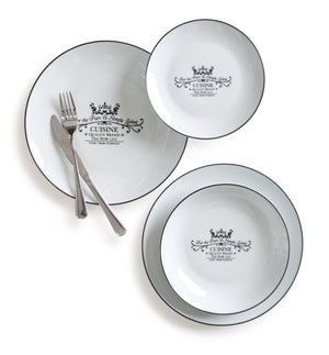 Set de cină Santa Clara Cuisine, 18 piese, porțelan