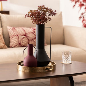 Vază Atmosphera Sylvain, 35 cm, Negru