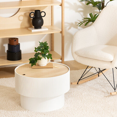 Masă de cafea Atmosphera Enola, MDF, 55 cm