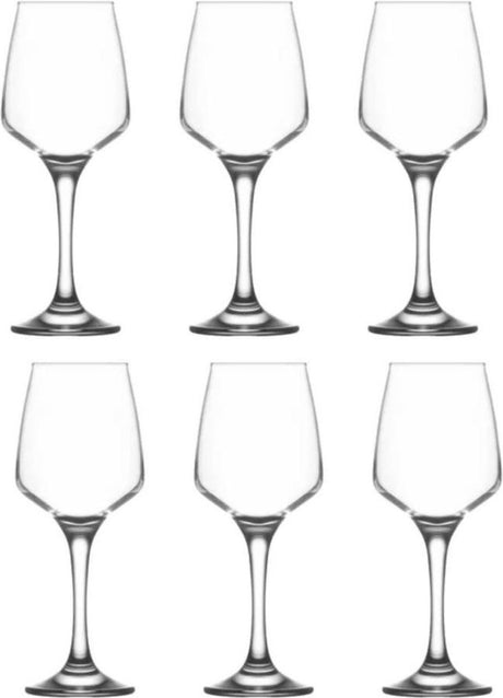 Set pahare vin roșu LAV Lal, 330 ml, 6 buc.