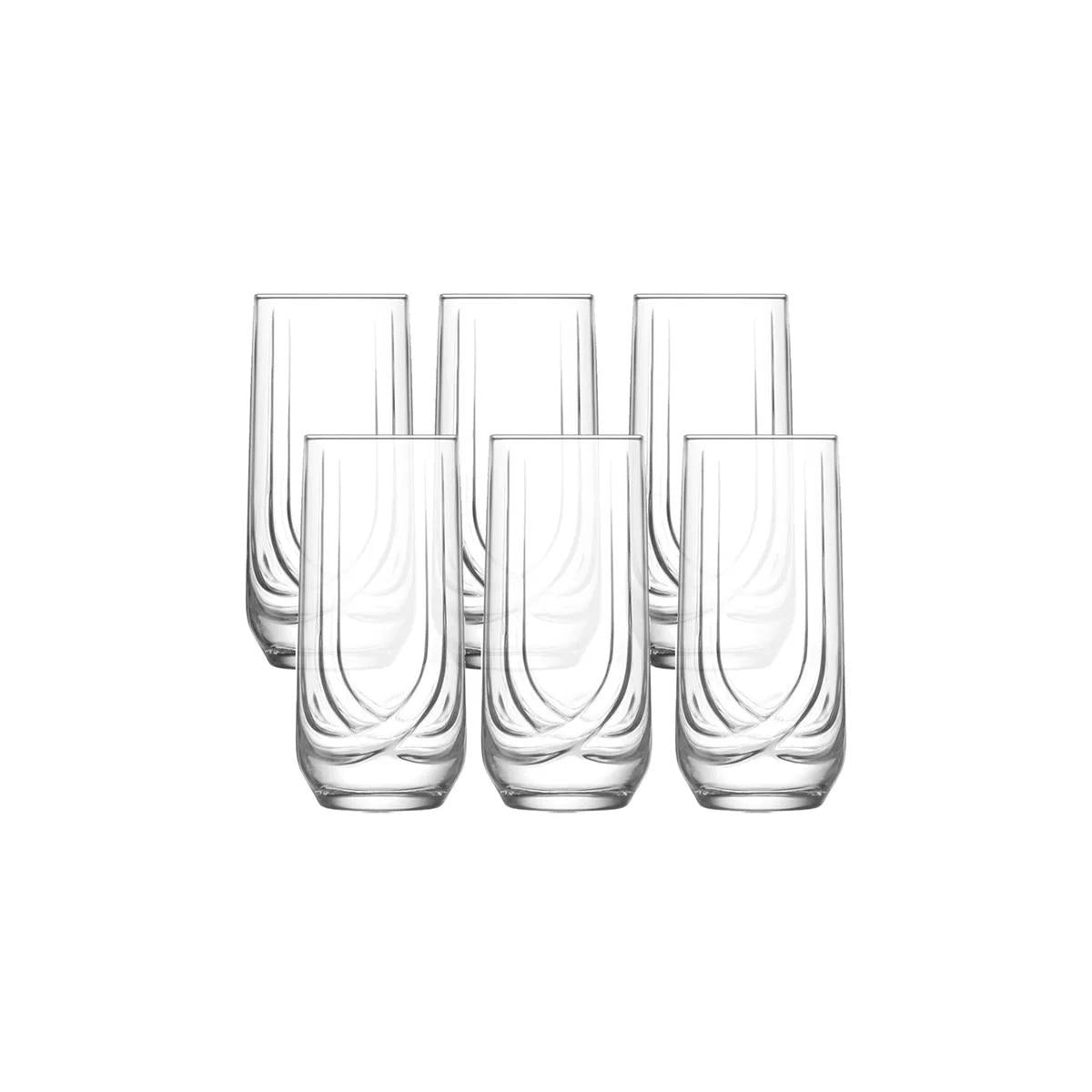 Set pahare de apă LAV Elit, 330 ml, 6 buc.