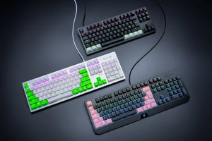 Set de taste pentru tastatură Razer PBT Doubleshot, Negru