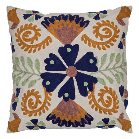 Pernă decorativă Atmosphera Hary Romantic, 45x45 cm, Broderie