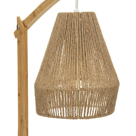 Lampă de masă Atmosphera Palm Cocktail, 55 cm, Bambus