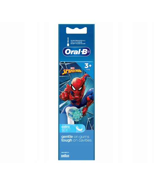 Cap de periuță de dinți electrică Oral-B Spiderman 404330, 3 buc.