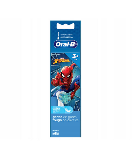 Cap de periuță de dinți electrică Oral-B Spiderman 404330, 3 buc.