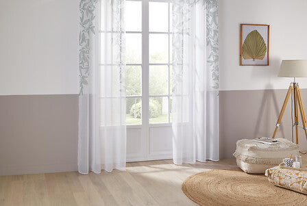 Ark printed muslin curtains 140 x 240 cm