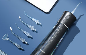 Irigator dentar FairyWill F30, 5 moduri, 300 ml, Negru