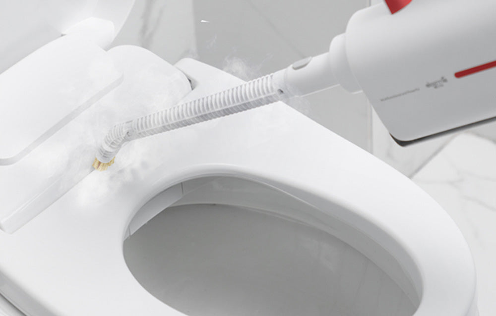 Aparat de curățat cu abur multifuncțional Deerma ZQ610, 1300W, 230ml, 105°C, cablu 4m, alb