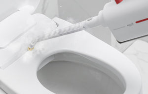 Aparat de curățat cu abur multifuncțional Deerma ZQ610, 1300W, 230ml, 105°C, cablu 4m, alb