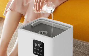 Umidificator de aer cu ultrasunete Deerma DEM-F951W, 4,8L, 30W, control Wi-Fi, aromaterapie, filtrare, alb