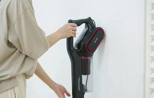 Aspirator vertical Deerma DX700 PRO, 650W, filtrare triplă, capacitate 0.8L, gri